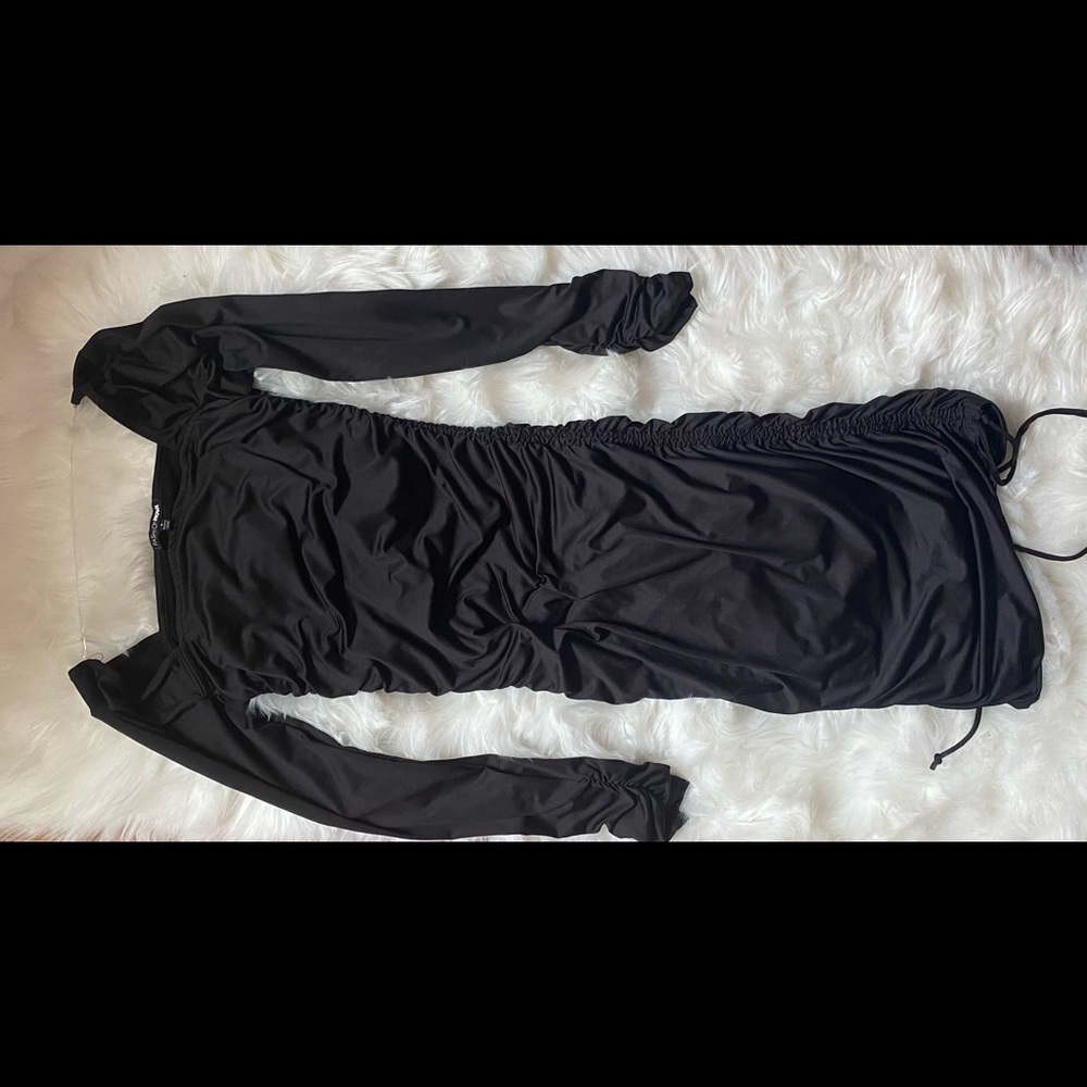 Runched Mini Dress